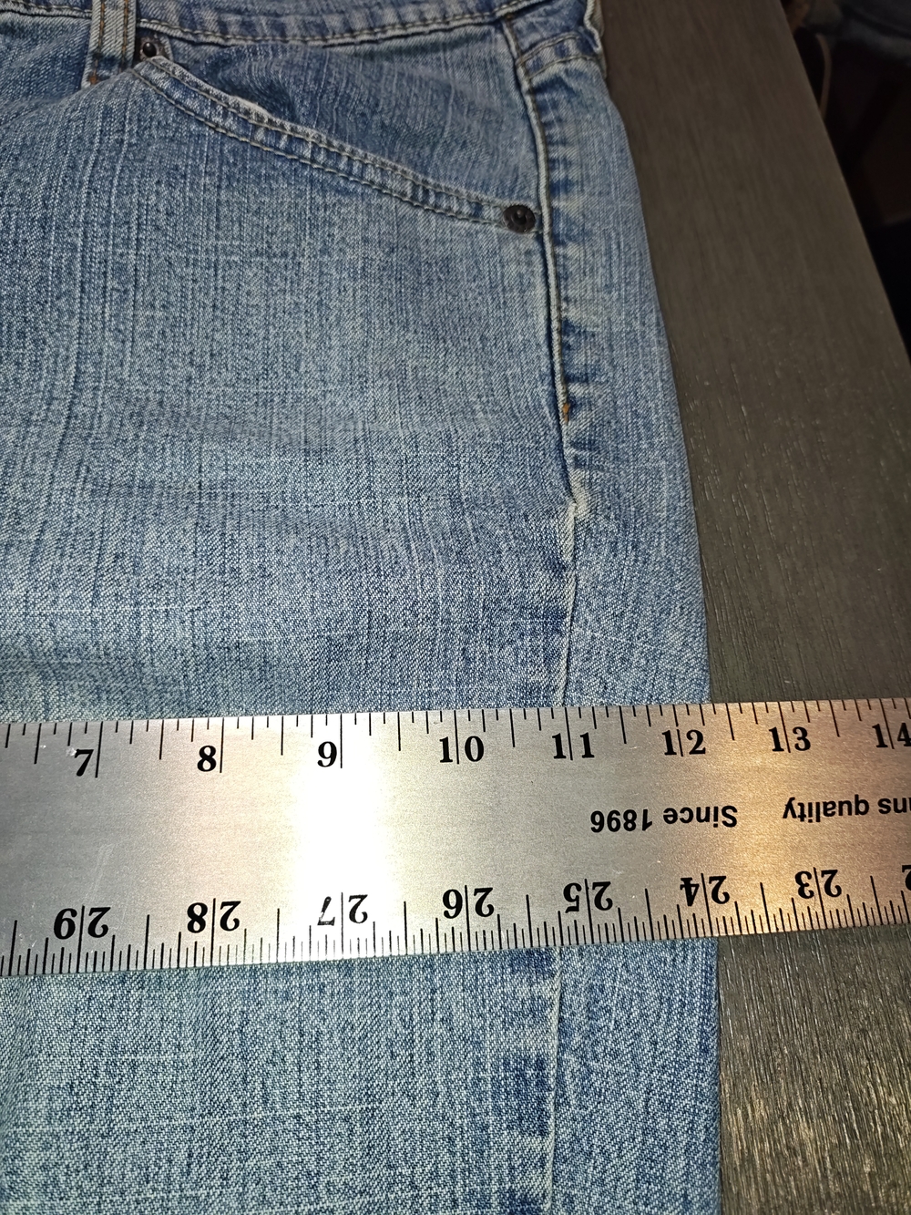Levi Strauss & Co. signature Women's stretch low rise bootcut blue... - Picture 5 of 13